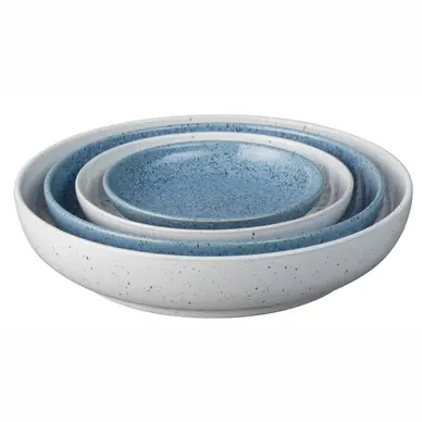 Bols Denby Studio Blue Nesting Bowl Mixed (Lot de 4) Petit Prix